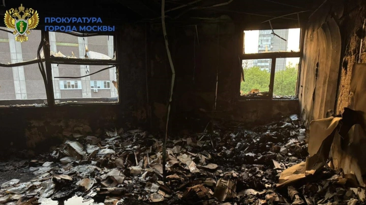 Уголовное дело возбудили после гибели двух женщин в результате пожара в Москве