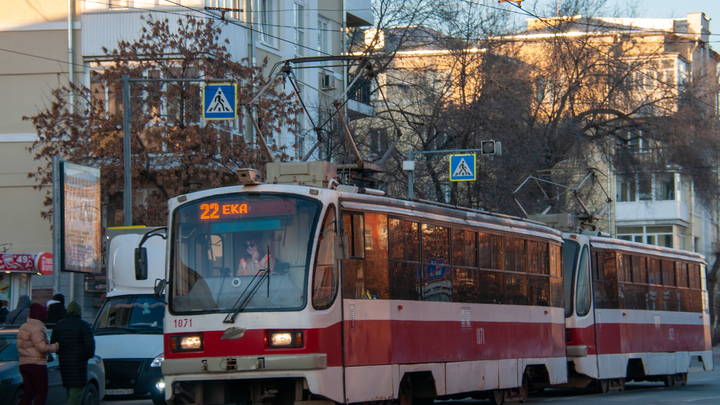 Жителей Самары впечатлил трамвай маршрута №10