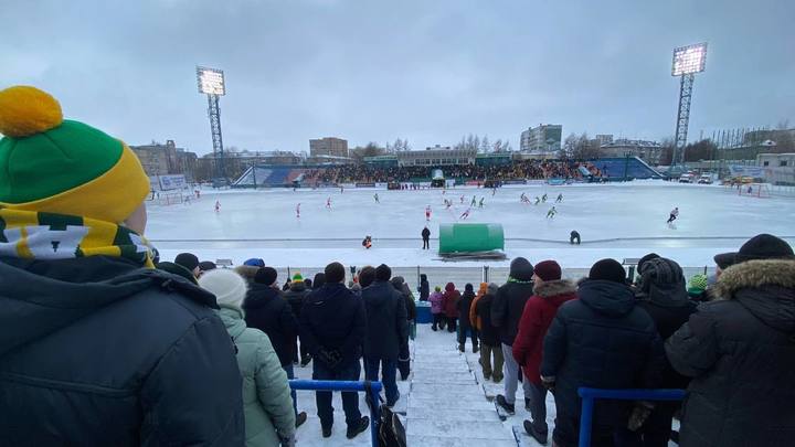 Архангельский “Водник” одержал победу над “Мурманом”