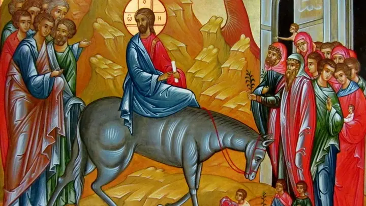 Вербное воскресенье. Вход Господень в Иерусалим. Православный календарь на 5 апреля
