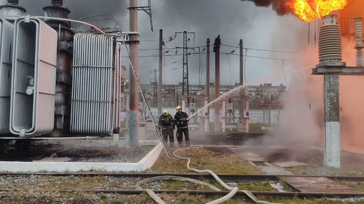 Трансформаторная подстанция загорелась в Нижнем Новгороде