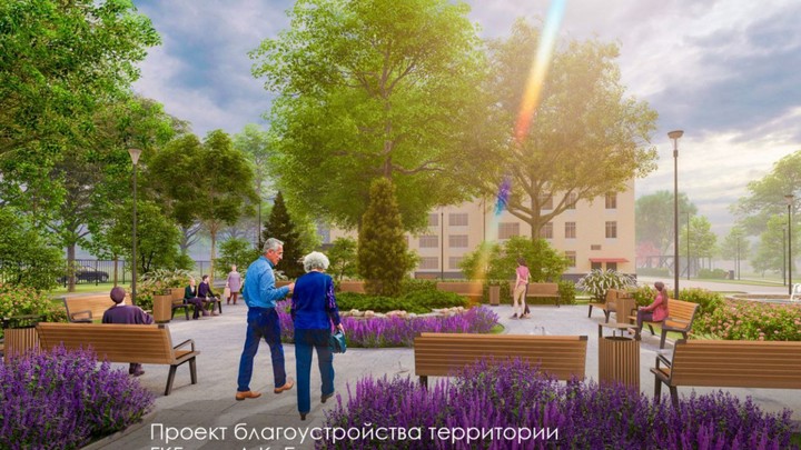 Собянин: Территории четырёх столичных больниц в этом году будут благоустроены