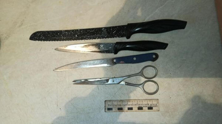 Житель Тольятти получил удар ножом в живот от женщины, которую привел к себе выпивать