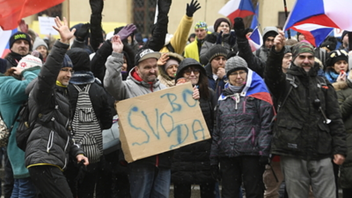 Чехи потребовали отставки правительства. Пушков напомнил про глас народа