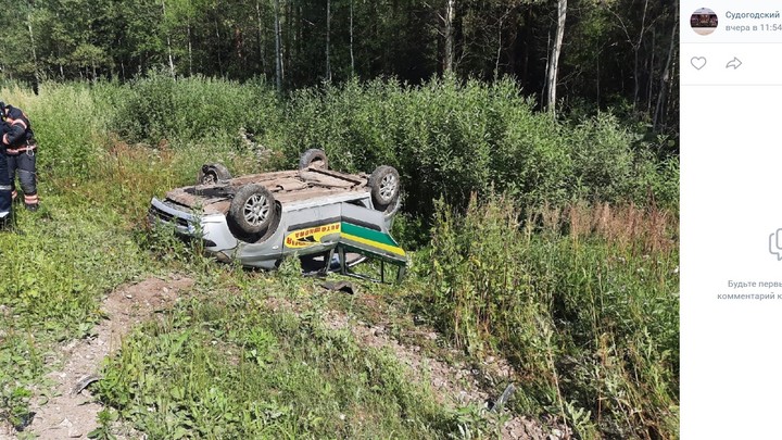 В Судогодском районе в массовом ДТП с фурой пострадали три человека