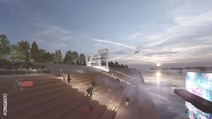 Завершение благоустройства Гребного канала перенесли на конец лета