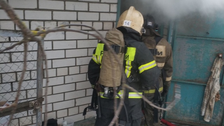 В Коврове на пожаре погиб человек