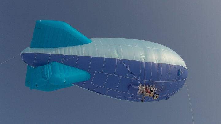 В небе под Самарой запустили высокоточный аэростат