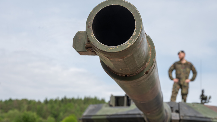 На Донбассе замечены танки Leopard