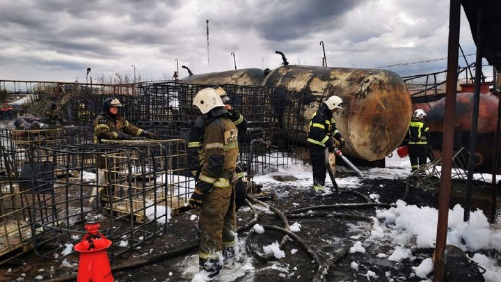 Пожар в промзоне Дзержинска ликвидирован