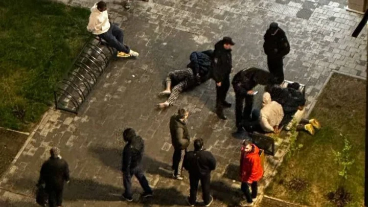 Иностранцы устроили массовую драку на ножах в Люберцах. Затем так же массово уехали в полицию