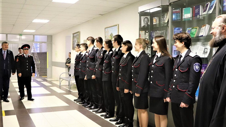 Казачью сотню создали в кубанском госуниверситете