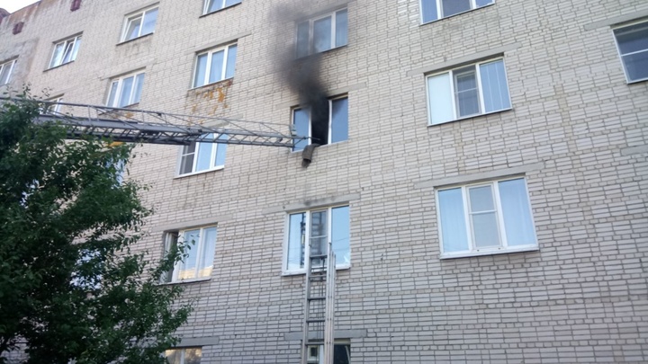 На пожаре во Владимире эвакуировано 10 детей