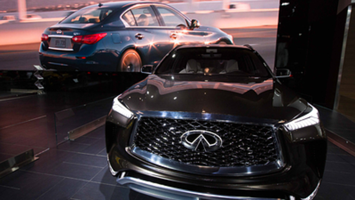 В Петровск-Забайкальске сгорел Infiniti