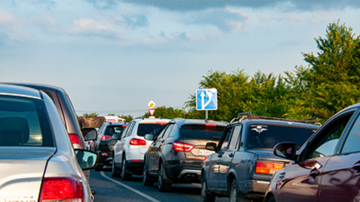 Пробки в 7 баллов образовались в Новосибирске утром 4 сентября