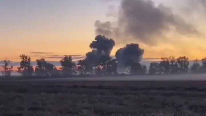 Су-34 сбросил бомбу со сверхмалой высоты. Наёмник ВСУ снял видео