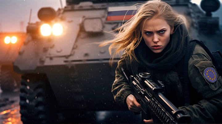 Любят хвастаться фотографиями: Список красоток, которые пошли воевать против русских