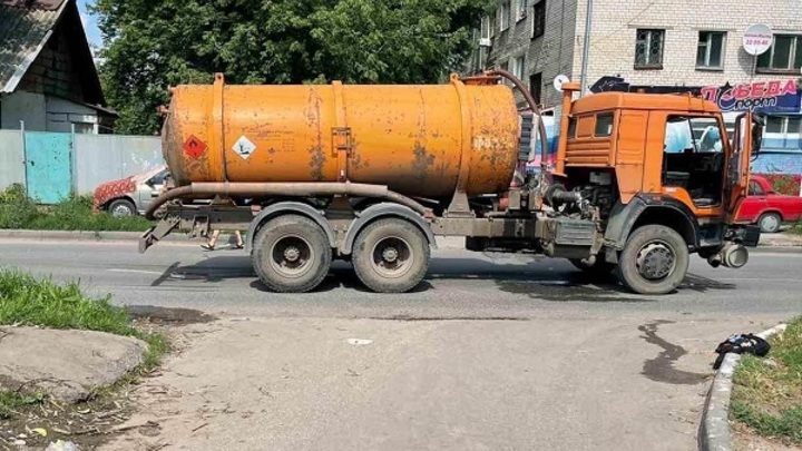Неопытный водитель бензовоза в Тольятти сбил мальчика на велосипеде