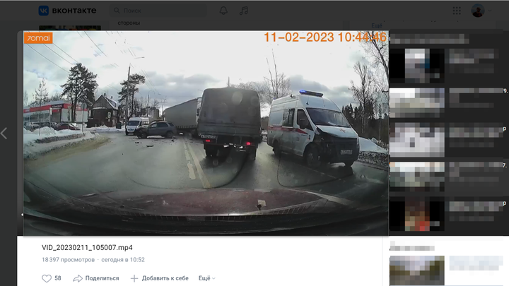 Три человека пострадали в ДТП с машиной скорой помощи в Ивановской области