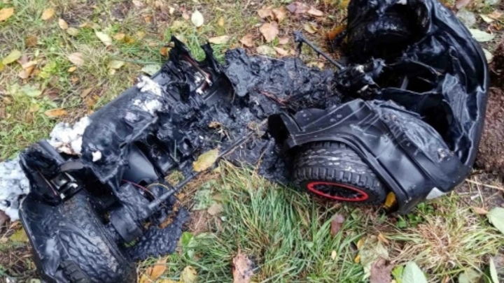 Дети были заперты в квартире: В Магнитогорске электромобиль стал причиной пожара