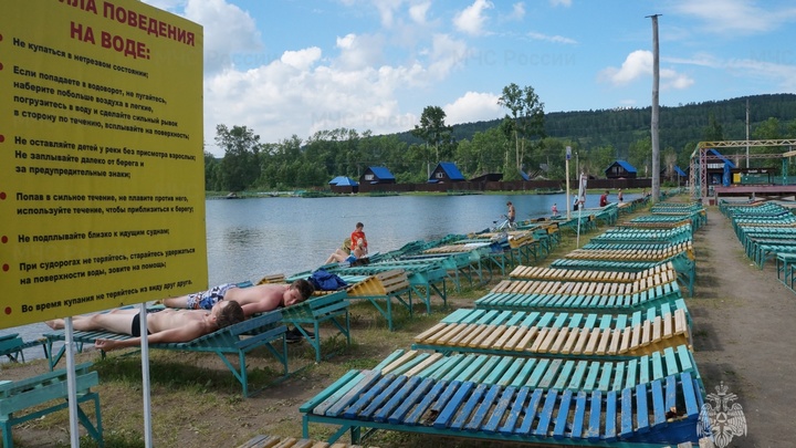 Первые пляжи открылись в Кузбассе, но не везде