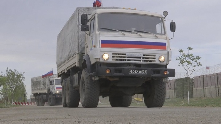 Каховская комендатура получила лекарства из России