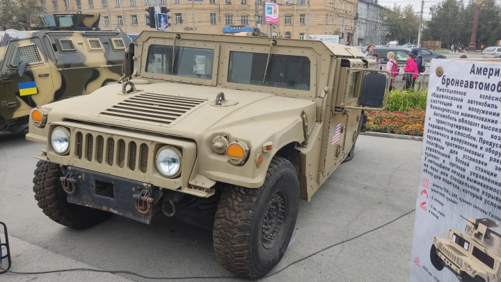 Русские морпехи угнали Humvee из-под носа у ВСУ