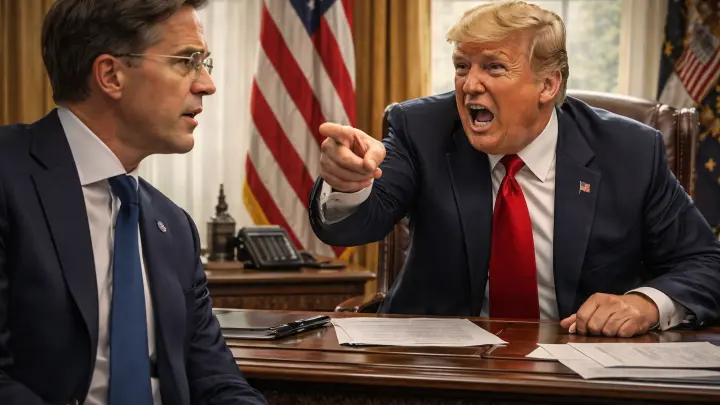 Politico: Рютте получил поток грубых оскорблений от Трампа в Белом доме