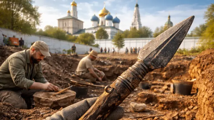 В Сергиевом Посаде нашли оружие защитников Лавры