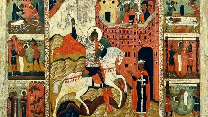 Егорий Зимний. Освящение храма Великомученика Георгия в Киеве. Православный календарь на 9 декабря