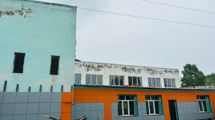 Капремонт школы в селе Шелопугинского района завершили на 75%