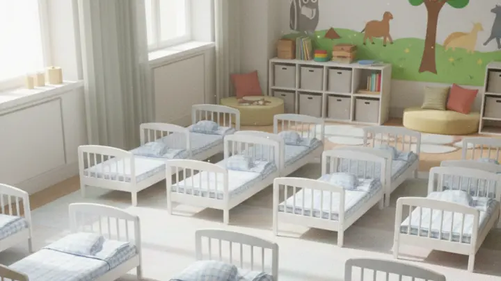 В Москве уволили няню частного детсада, силой укладывающую ребёнка спать