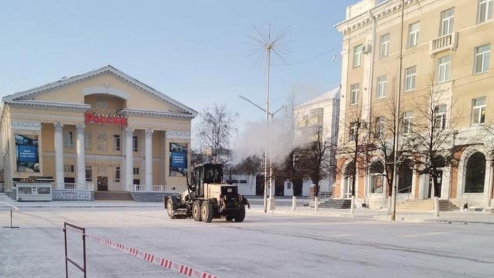 В Кургане запретили парковку в центре города