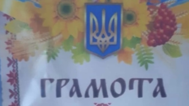 Читинский детсад извинился за оплошность с украинским гербом на дипломах