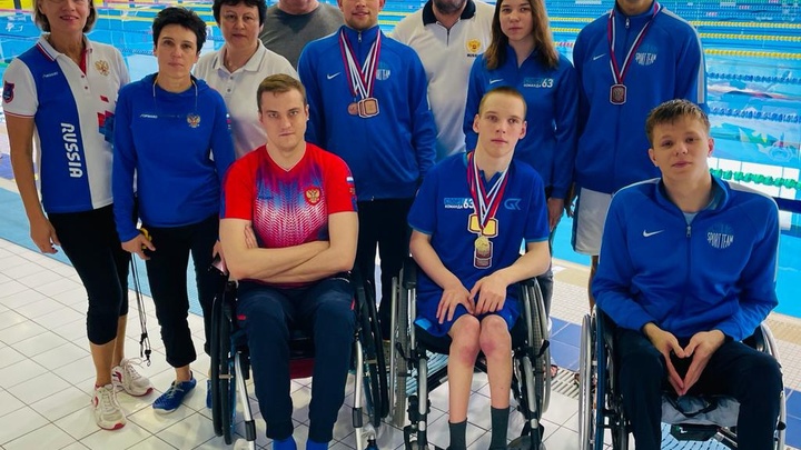 Самарские паралимпийцы собрали 21 медаль на чемпионате России по плаванию в Уфе
