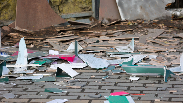 Момент удара ВСУ по спорткомплексу Белгород-Арена попал на камеры