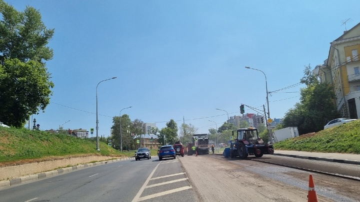 Перекресток улиц Родионова и Бринского отремонтировали в Нижнем Новгороде