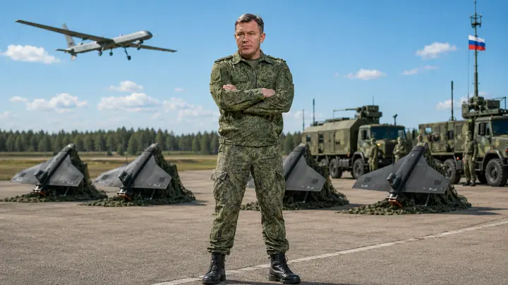 У него самая непростая миссия. Денис Лямин возглавил войска беспилотных систем ВС России