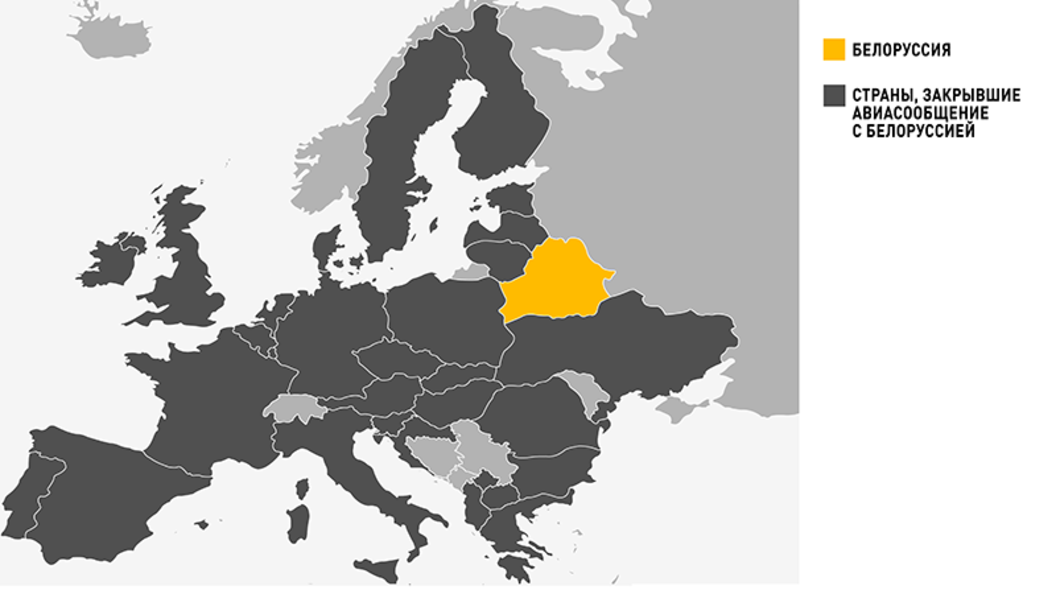 Карта европы и белоруссии