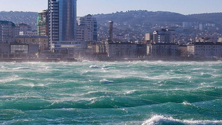 На Новороссийск обрушится норд-ост в ближайшие часы