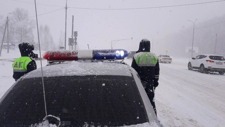 В Новосибирской области водитель ГАЗели насмерть сбил двух мужчин на трассе