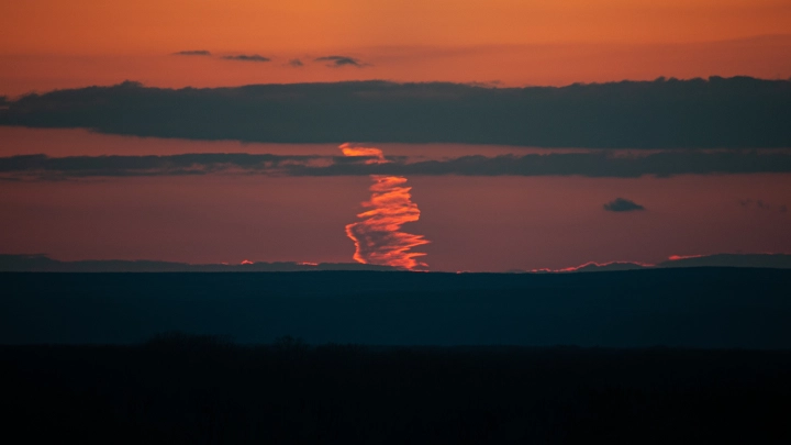 Мощная магнитная буря движется на Новосибирск