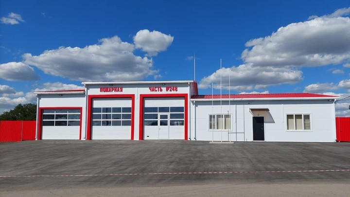 Новая пожарная часть поступила на службу к спасателям Ростовской области