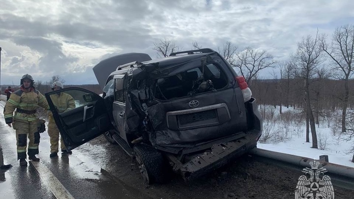 6 автомобилей столкнулись на трассе М-7 в Нижнем Новгороде
