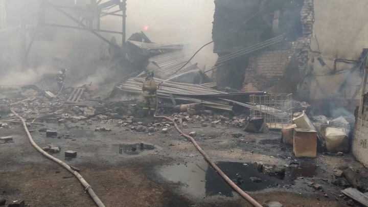 На пороховом заводе под Рязанской областью в результате пожара погибло 16 человек