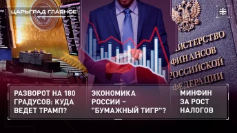 Разворот на 180 градусов: куда ведет Трамп? Экономика России – бумажный тигр? Минфин за рост налог