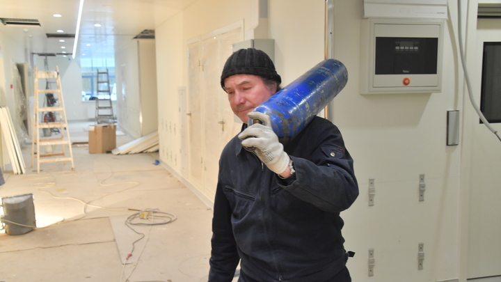 Во владимирской областной больнице рванул баллон с углекислотой