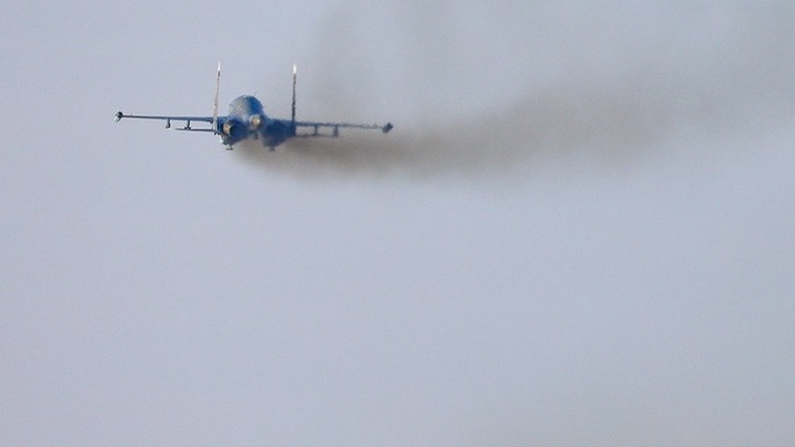 Украинская пропаганда уничтожила русский Су-35: Сбит над Чёрным морем