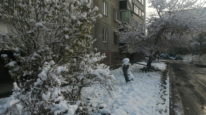 На Челябинск идёт похолодание и мокрый снег