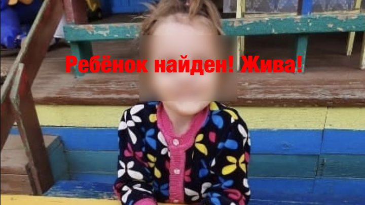 В Снежинске завершены поиски пропавшей четырёхлетней девочки